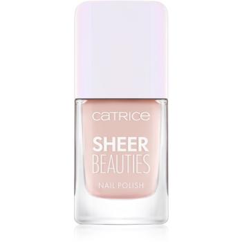 Catrice Sheer Beauties lak na nechty odtieň 020 - Roses Are Rosy 10,5 ml