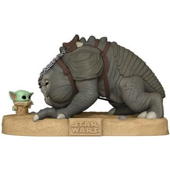 Funko POP! Star Wars: The Book of Boba Fett – Grogu with Rancor – Super Sized (889698690560)