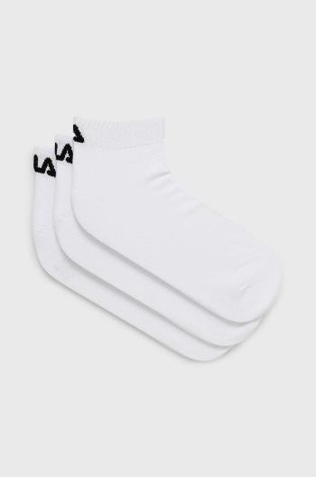 Ponožky Fila (3-pack) pánske, biela farba