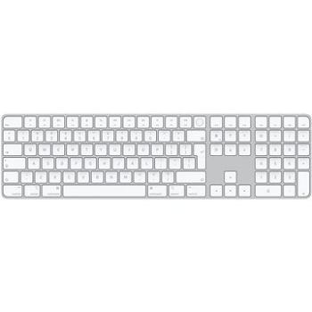 Apple Magic Keyboard s Touch ID a Numerickou klávesnicou – US (MK2C3LB/A)