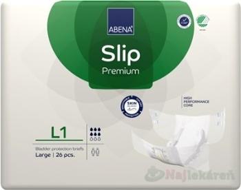 ABENA Slip Premium L1, inkontinenčné nohavičky (veľ. L), 26 ks