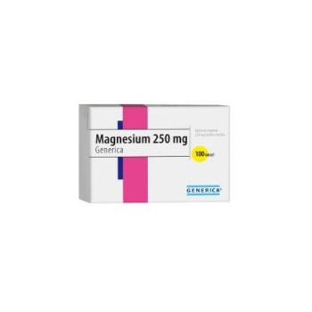 Generica Magnesium 250 mg 100 tabliet