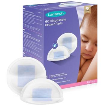 Lansinoh Breastfeeding Disposable Breast Pads jednorazové vložky do podprsenky 60 ks