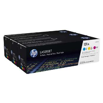 HP originál toner U0SL1AM, CMY, 5400 (3x1800)str., HP 131A CMY, HP LaserJet Pro M276, M251, 3ks, O