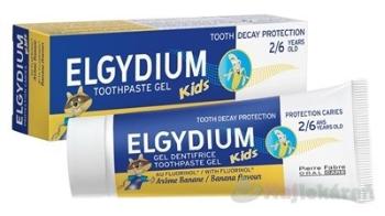 Elgydium Kids zubná pasta pre deti príchuť Banane 2 - 6 Years 50 ml