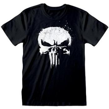 Marvel|Punisher – TV Skull Logo – tričko (GMERCHd414nad)