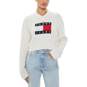 Tommy Hilfiger  TJW VNCK CENTER FLAG DW0DW18528  Svetre Biela