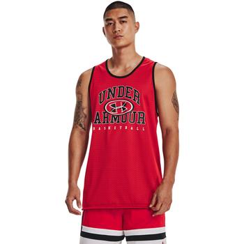 Under Armour  Tielka a tričká bez rukávov Baseline Reversible Cotton Tank  Červená