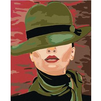 Maľovanie podľa čísel – Žena v zelenom klobúku (HRAmal00453nad)