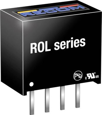 RECOM ROL-0505S DC / DC menič napätia, DPS   100 mA 0.5 W Počet výstupov: 1 x