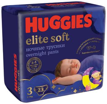 HUGGIES Elite Soft Pants OVN jednorázové plienky veľ. 3, 23 ks