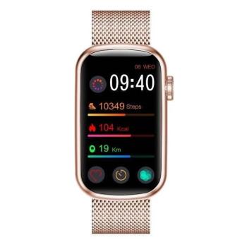 GARETT ELECTRONICS Smartwatch Wave RT zlatá oceľ chytré hodinky