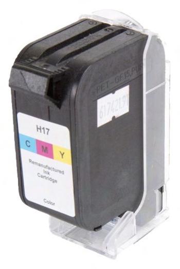 HP C6625AE - kompatibilná cartridge HP 17, farebná, 30ml