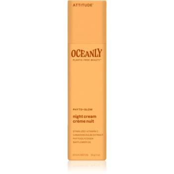 Attitude Oceanly Night Cream rozjasňujúci nočný krém s vitamínom C 30 g