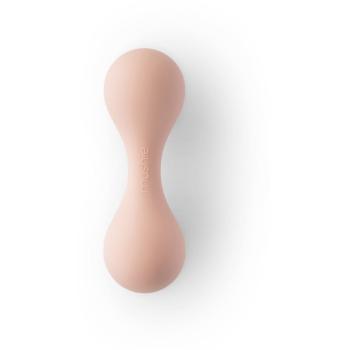 Mushie Silicone Rattle Toy hrkálka Blush 1 ks