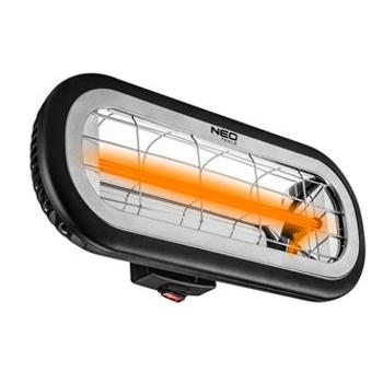 Infra žiarič (ohrievač) NEO TOOLS 90-032, 2000W, IP55, Low Glare Amber Lamp, na vyhrievanie podláh a priestorov skladov a stavenísk