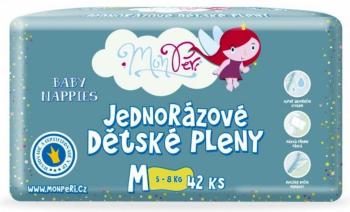 MONPERI Jednorazové plienky Klasik M 5-8 kg