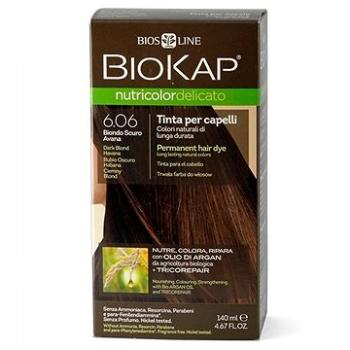 BIOKAP Nutricolor Delicato Dark Blond Havana Gentle Dye 6.06 140 ml (8030243010476)