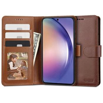 Tech-Protect Wallet knižkové puzdro na Samsung Galaxy A54 5G, hnedé (TEC931349)