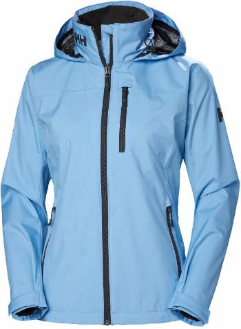 Helly Hansen Women's Crew Hooded Sailing Jacket Bright Blue XS