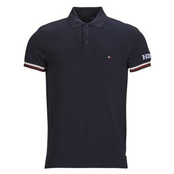 Tommy Hilfiger  MONOTYPE GS CUFF SLIM POLO  Polokošele s krátkym rukávom Námornícka modrá