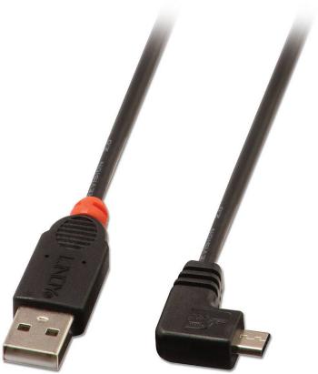 LINDY #####USB-Kabel USB 2.0 #####USB-A Stecker, #####USB-Micro-B Stecker 50.00 cm čierna