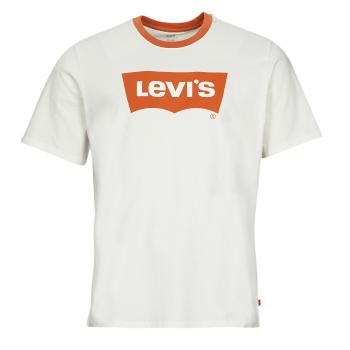 Levis  SS RELAXED FIT TEE  Tričká s krátkym rukávom Biela