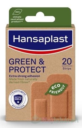Hansaplast GREEN & PROTECT udržateľná náplasť, 2 veľkosti 20 ks