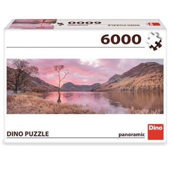 Dino Jazero v horách 6000 puzzle (8590878565128)