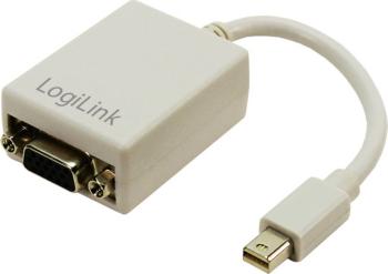 LogiLink CV0038 DisplayPort / VGA adaptér [1x mini DisplayPort zástrčka - 1x VGA zásuvka] biela  0.09 m