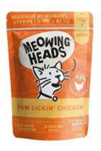 MEOWING HEADS Paw Lickin' Chicken 100g + Množstevná zľava 4 + 1 zadarmo