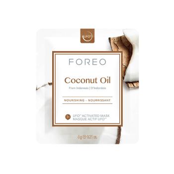 Foreo Vyživujúce pleťová maska Coconut Oil (Nourishing Mask) 6 x 6 g