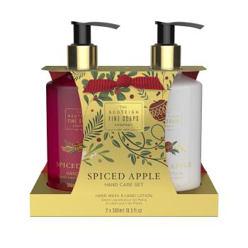 Scottish Fine Soaps Sada starostlivosti o ruky Spiced Apple - Jablko & Korenie, 2ks