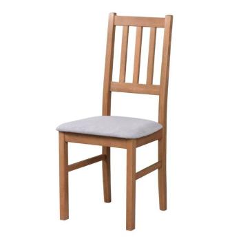 Sconto Jedálenská stolička BOLS 4 dub stirling/sivá