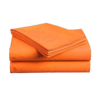 Chanar bavlnená plachta na posteľ – Plachta oranžová (02-01-0008-07-31-010)