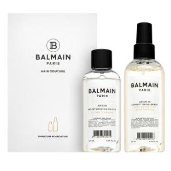 Balmain Hair Couture Signature Foundation sada pre hebkosť a lesk vlasov