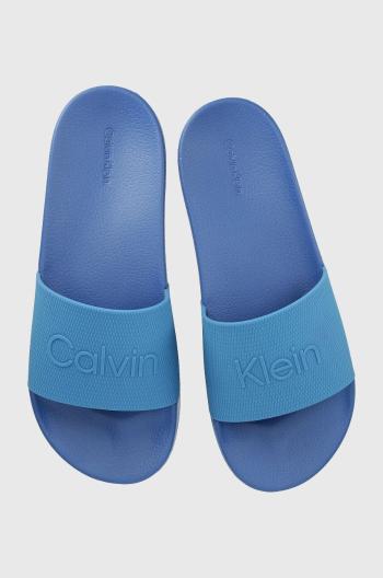 Šľapky Calvin Klein POOL SLIDE RUBBER pánske, HM0HM00636