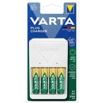 VARTA nabíjačka Plug Charger 57657 + 4 AA 2 100 mAh (57657101451)