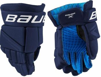 Bauer Hokejové rukavice S21 X YTH 8 Navy