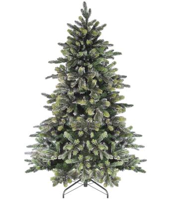 Umelý vianočný stromček PREMIUM 3D + 2D zasnežené ihličie - 210 cm