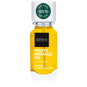 Gabriella Salvete Natural Fruity Miracle vyživujúci olej na nechty 11 ml