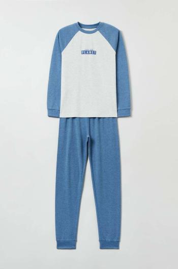 Detské pyžamo OVS šedá farba, vzorovaná