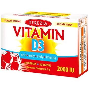 TEREZIA Vitamín D3 2000 IU tob. 30 (8594006898768)
