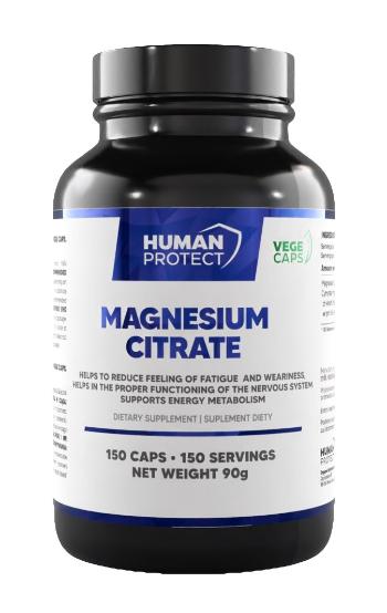 Magnesium Citrate - Human Protect 150 kaps.