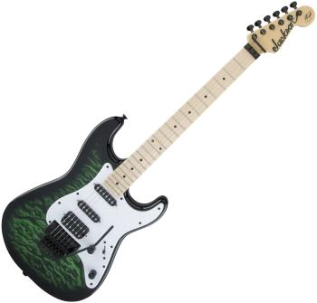 Jackson X Series Signature Adrian Smith SDXQ MN Transparent Green Elektrická gitara