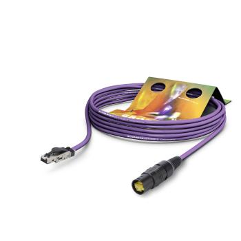 Sommer Cable Netzwerkkabel CAT7 PUR, Purple, 10,00m