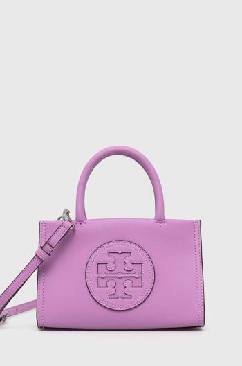 Kabelka Tory Burch fialová farba