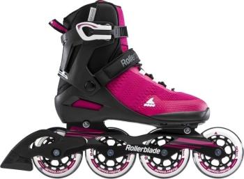 Rollerblade Spark 90 W Kolieskové korčule Raspberry/Black 37