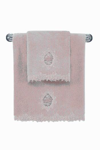 Soft Cotton Malý uterák DESTAN 30x50cm. Malé uteráky Destan s čipkou