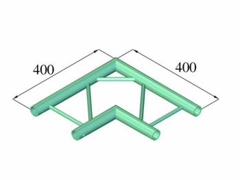 Alutruss DECOLOCK DQ2-PAC21H 2-bodová rampa roh 90 °